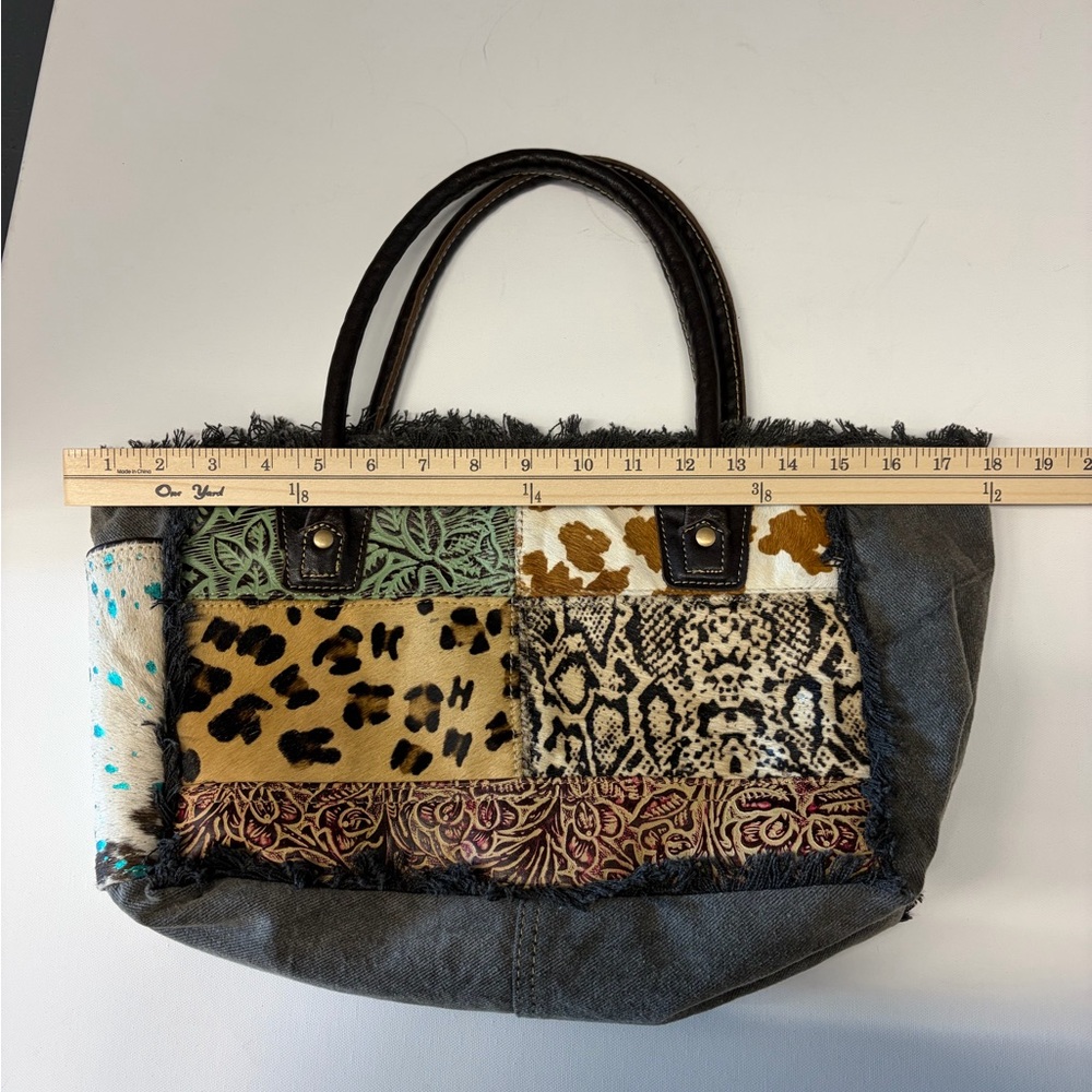 Patchwork Tote Bag - Multicolor - image 10